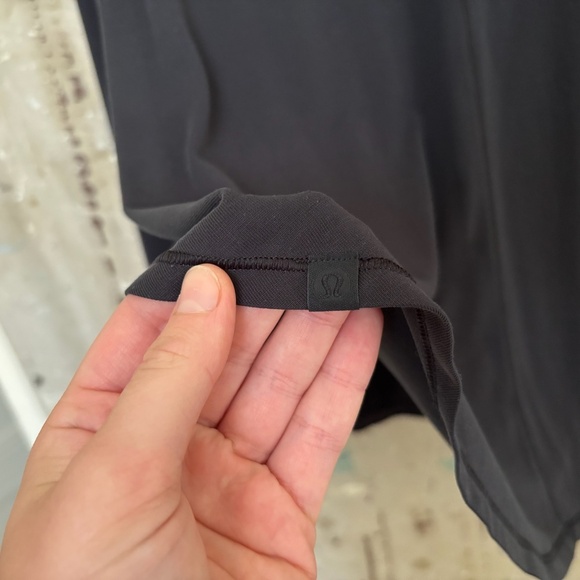 Lululemon Draped Bum Covering Long Sleeve, Black - Picture 6 of 6